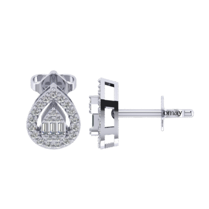 0.28 Karat Pırlanta Küpe